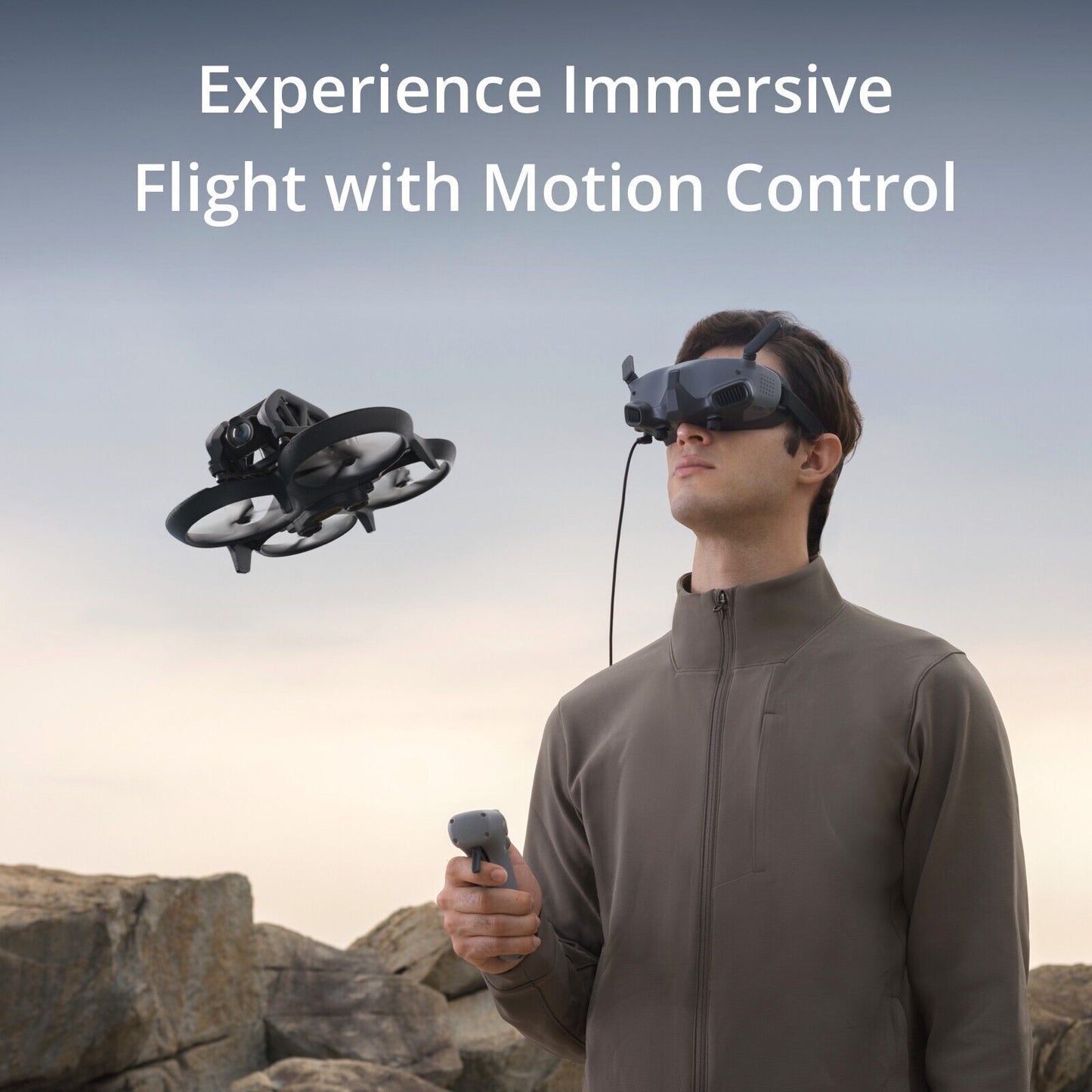 DJI Avata Pro-View Combo with Goggles 2 and Motion Controller with 64GB Bundle