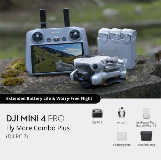 DJI Mini 4 Pro Fly More Combo Plus (DJI RC 2)